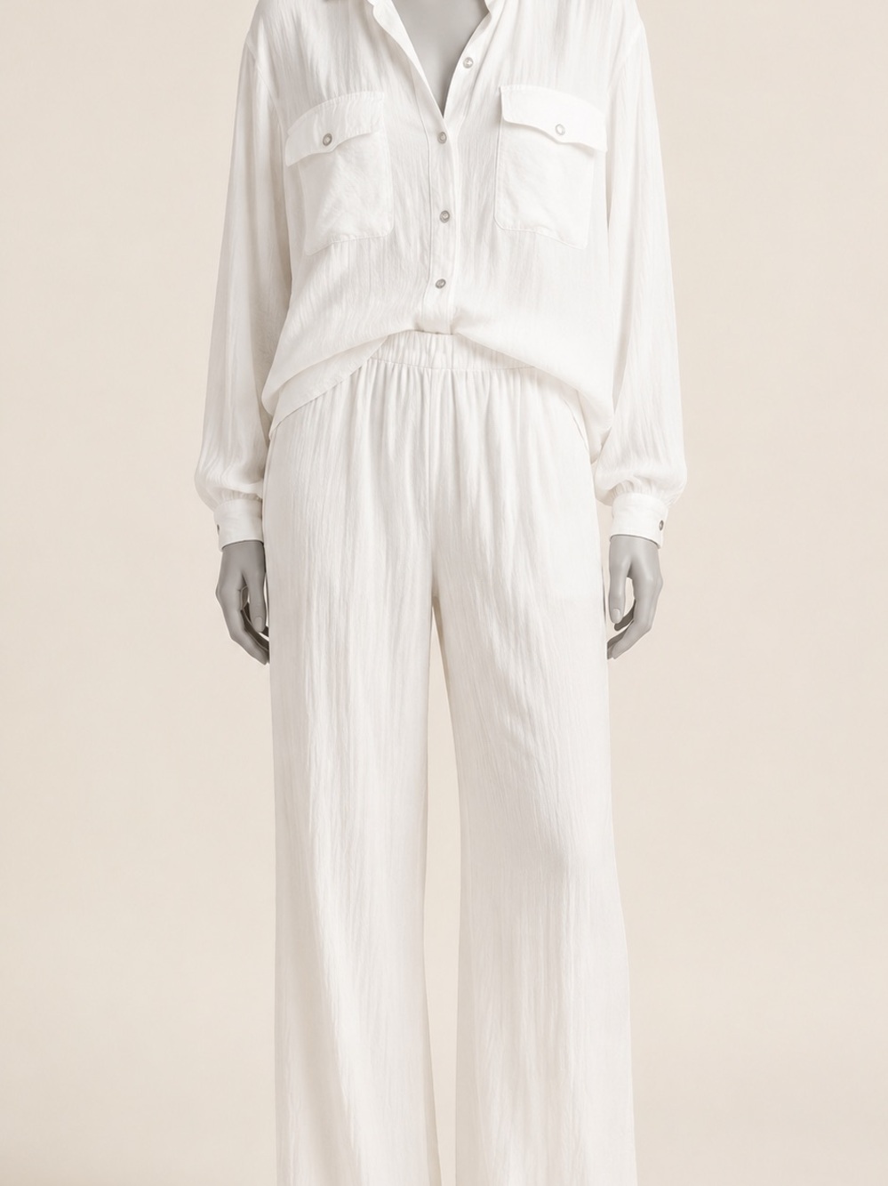 Rails open-back pearl-snap shirt